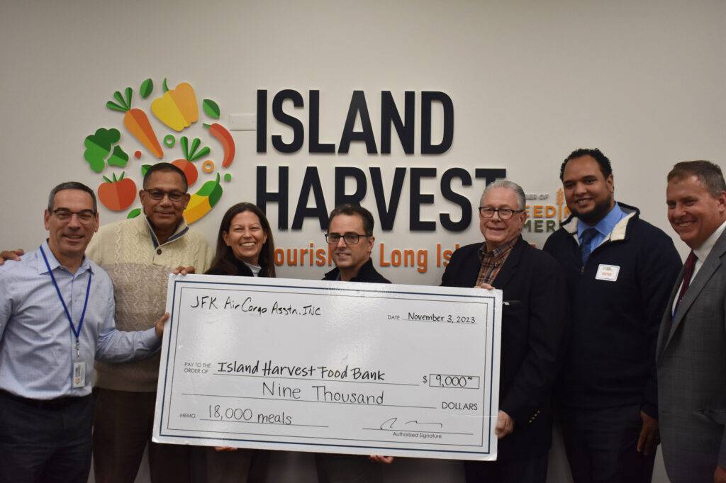 Nourishing Hope: A $9,000 Donation to Island Harvest Food Bank