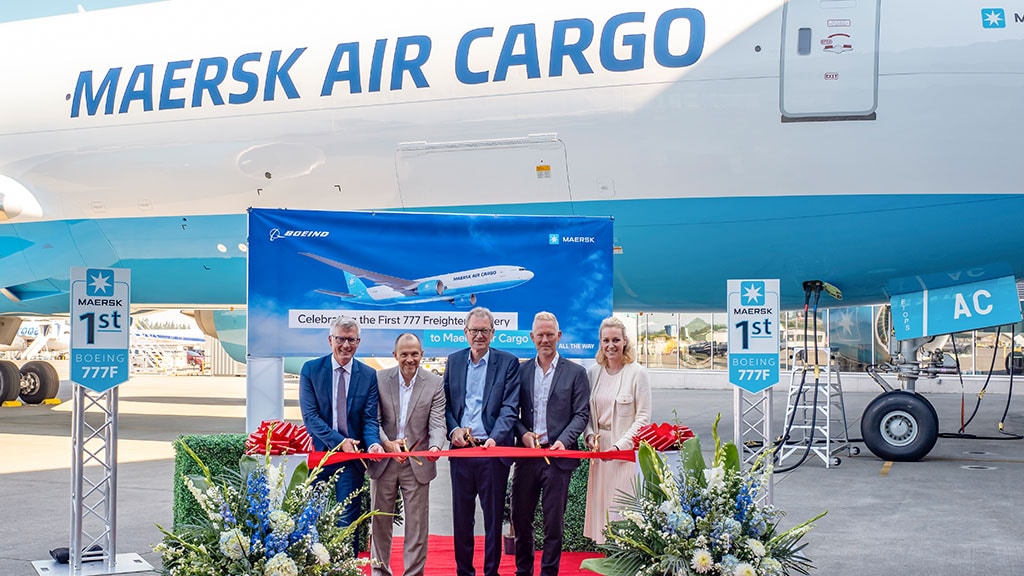 Maersk took the birth of the first Boeing 777F – Air Cargo Week