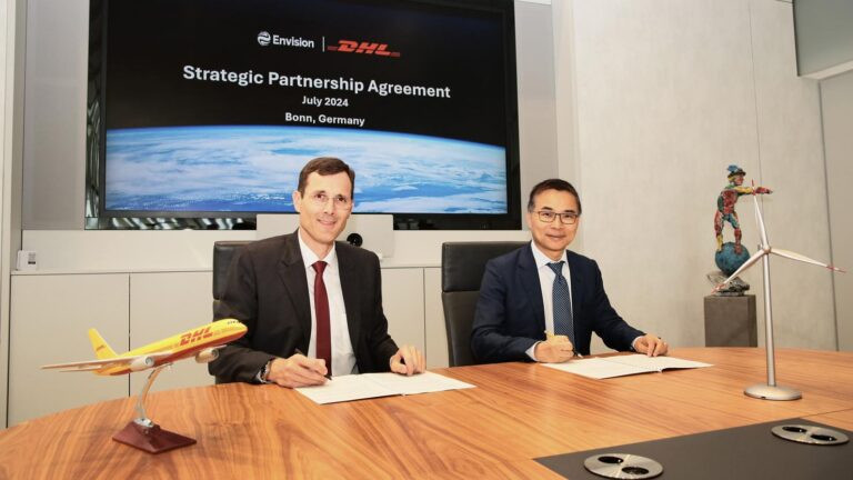 DHL and Envision crew up for sustainable improvements in logistics and vitality – Air Cargo Week