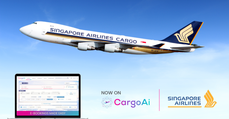CargoAi partners with Singapore Airways – Air Cargo Week
